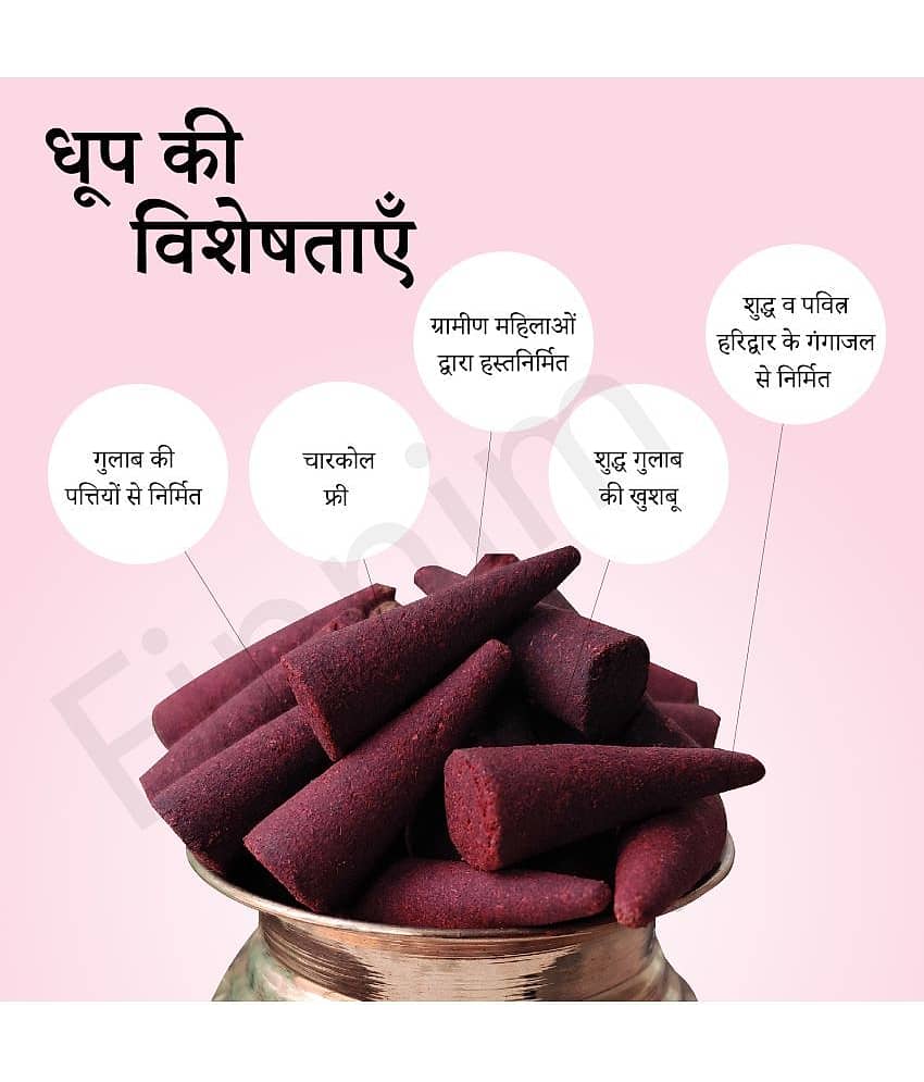 Finnim - Dhoop Rose 65 Pieces ( Pack of 1 ) view 2