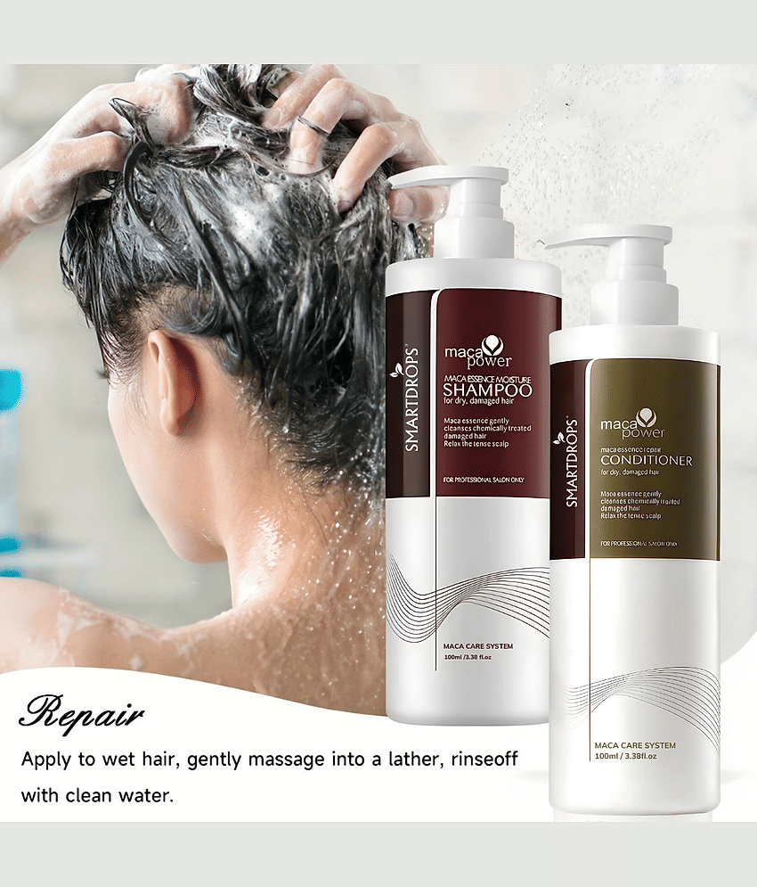 Keratin Hair Care Combo with Shampoo & Conditioner for Long & Strong Hair for Men & Women view 2