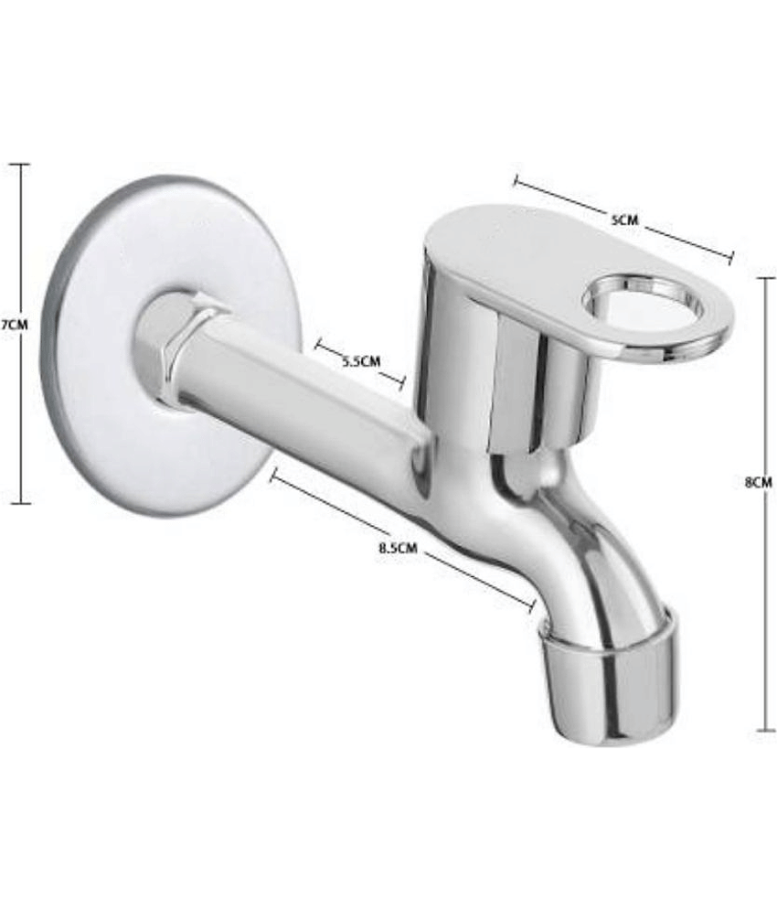 Bathfax Steel Bathroom Tap (Bib Cock) view 2