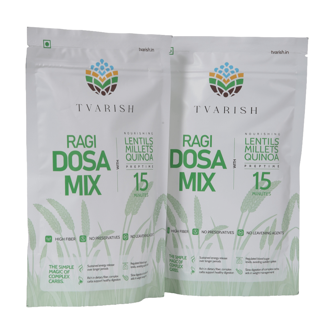 Tvarish Instant Ragi Dosa Mixes (2*200g)