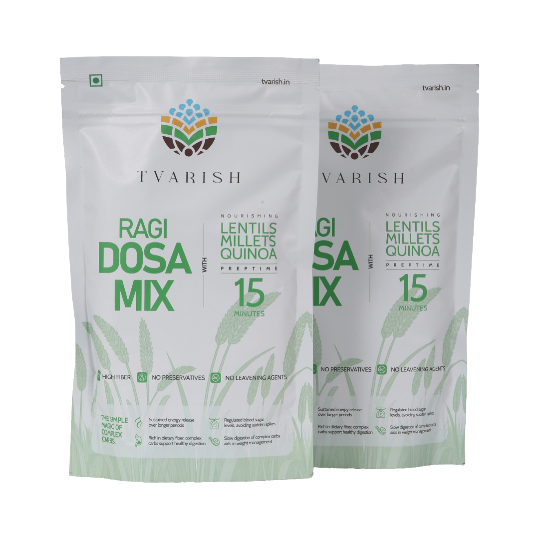 Tvarish Instant Ragi Dosa Mixes (2*200g) view 2
