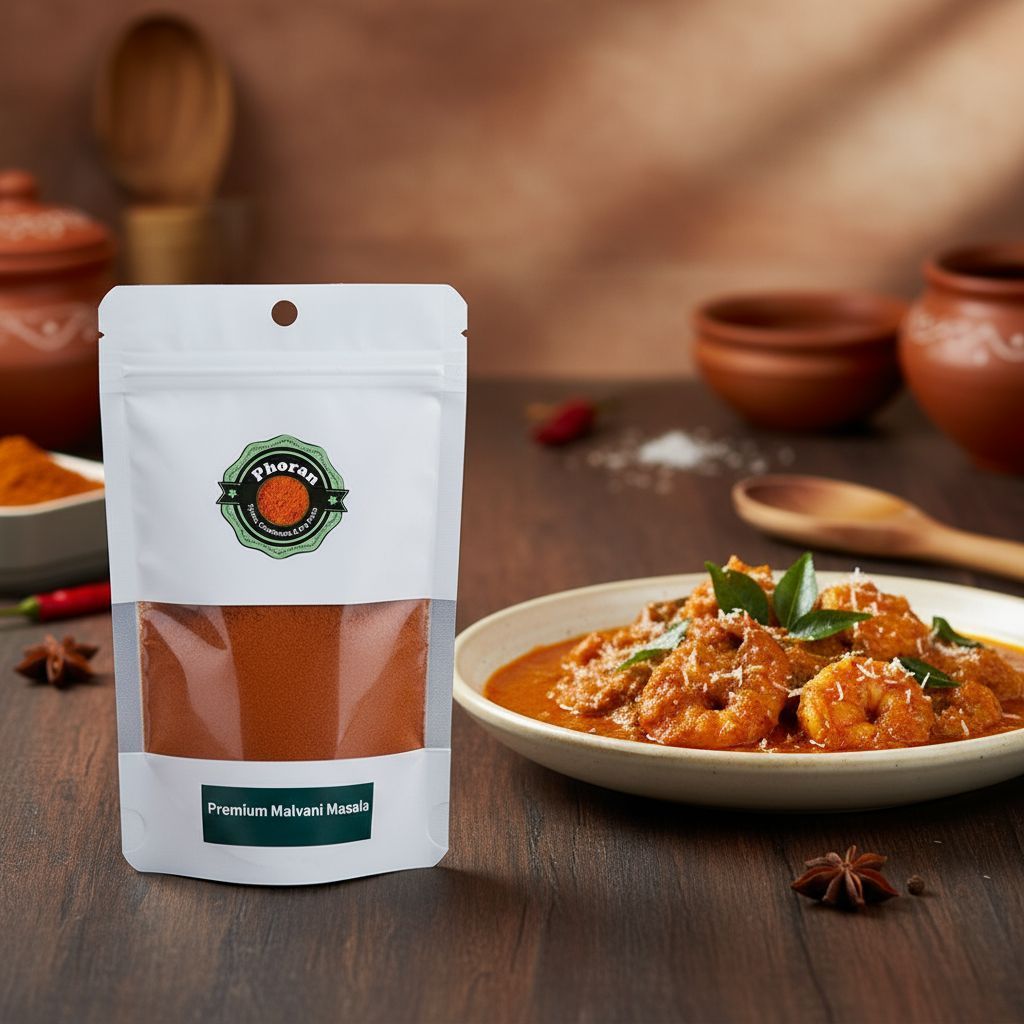 Buy Malvani Masala Online India - Konkan Coastal Spice | Phoran view 2