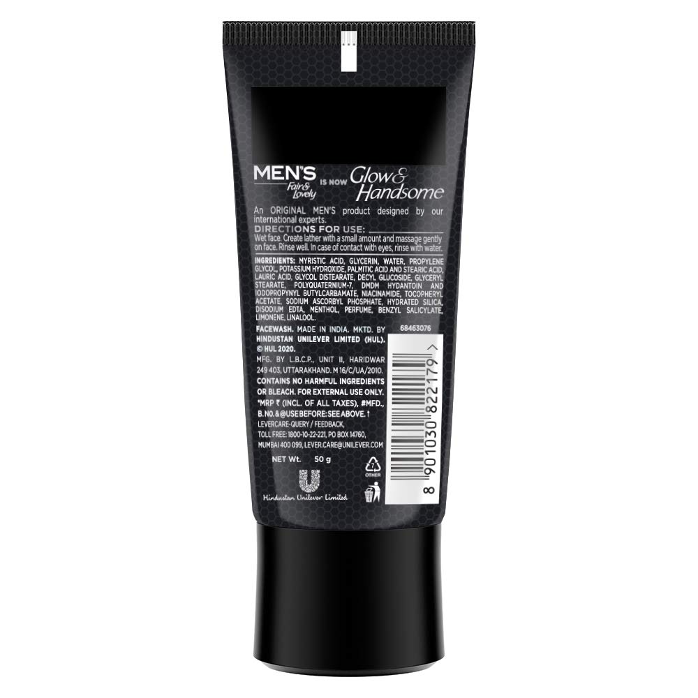 Glow & Handsome Instant Brightness Rapid Action Facewash, 50 gm view 2