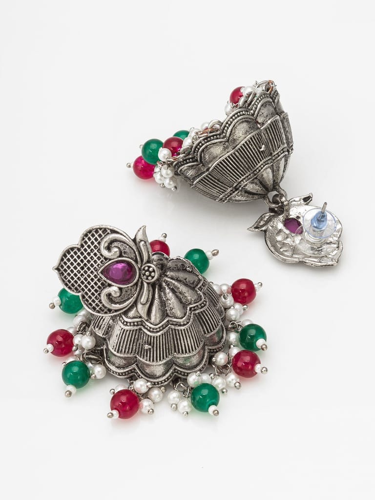 Morison Golden Leaf Earrings Nature-Inspired Elegance view 2