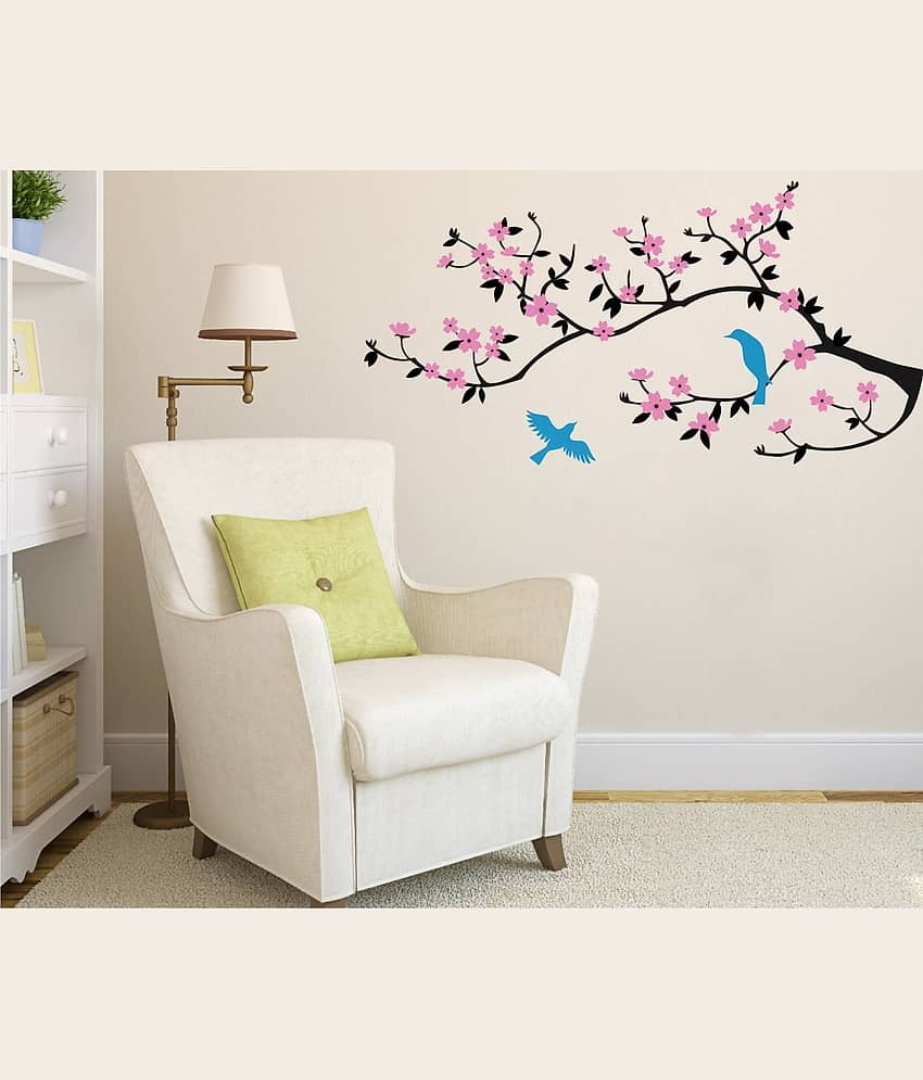 Inkfence Wall Sticker Birds ( 75 x 140 cms ) view 2