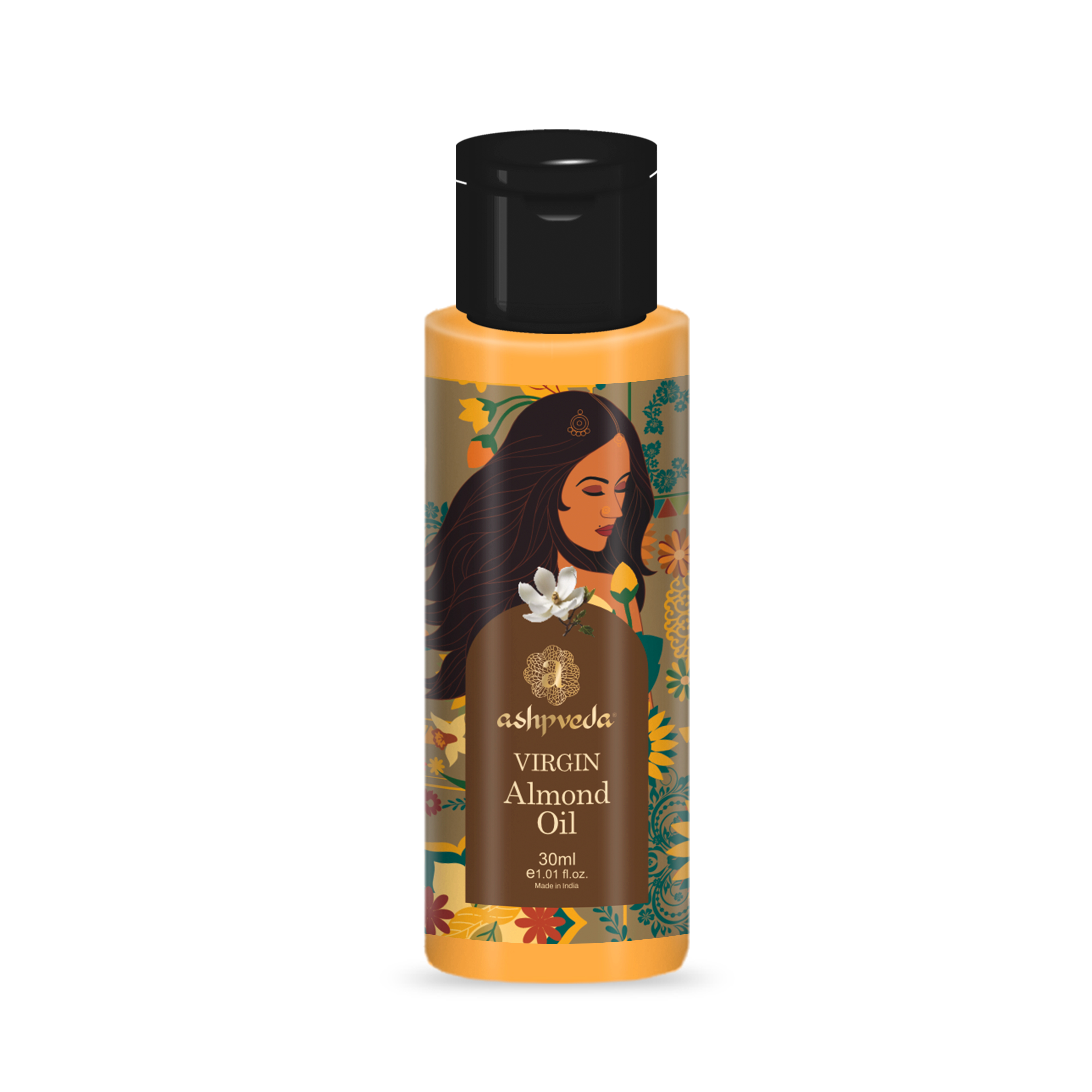 ashpveda Cold Pressed Almond Oil for Skin and Hair view 2