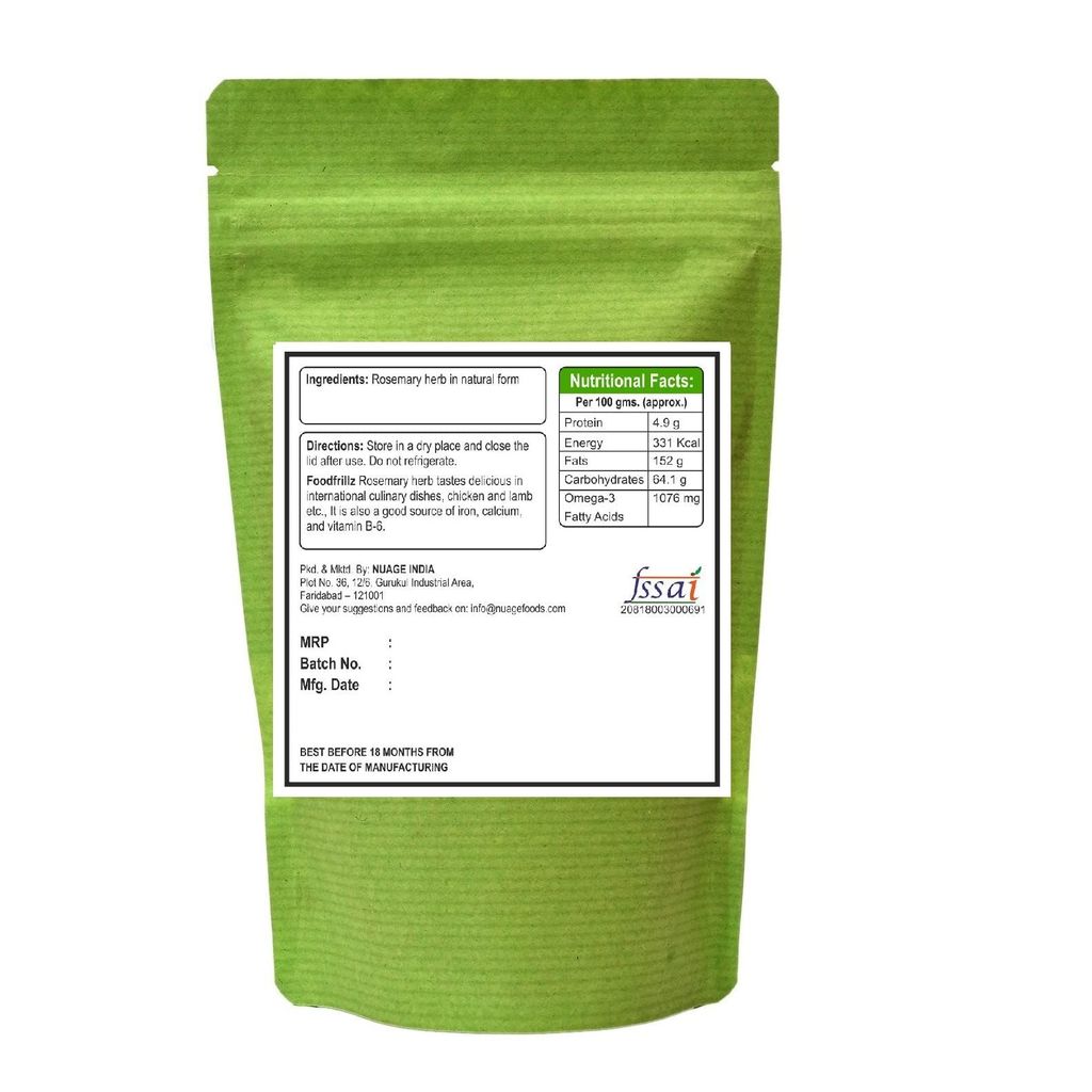 foodfrillz Rosemary Pure Herb (Dried), 35 g view 2