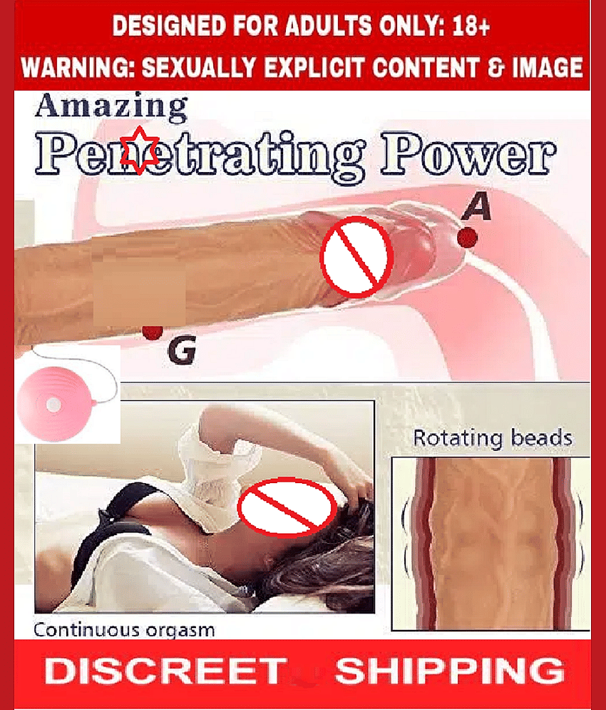 CRAZYNYT PRESENT 7 FREQUENCY VIBRATION 7 INCH SUCTION DILDO FOR WOMEN BY CRAZYNYT view 2