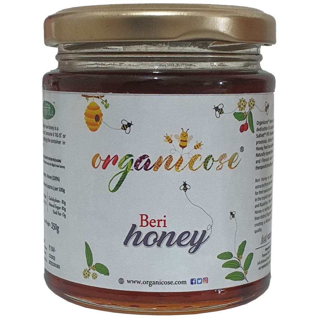 Organicose Beri Honey 250gm