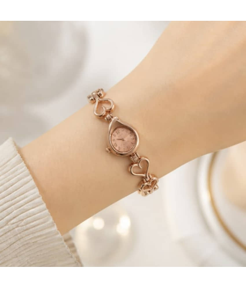 QitmirMKT Rose Gold Plastic Analog Womens Watch view 2