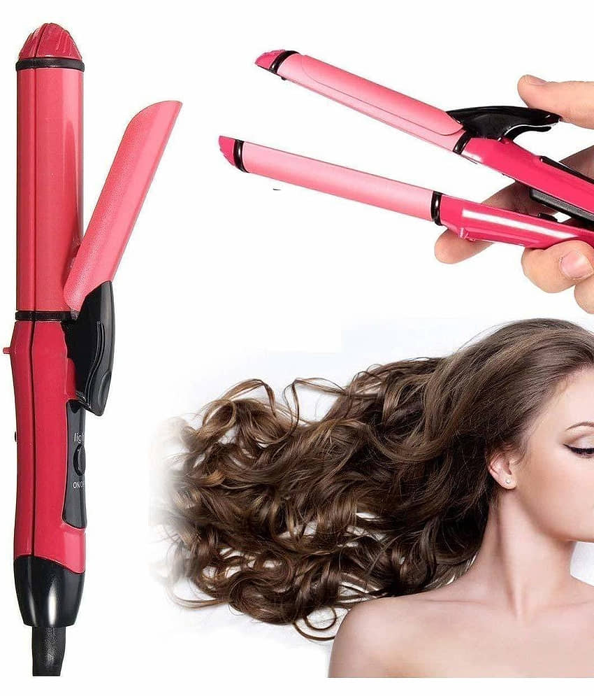 FIVANIO Hair Styler Multicolor Hair Straightener view 2