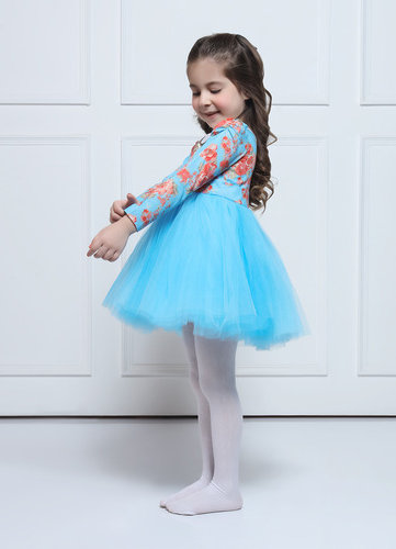 THE PONY & PEONY CO. Jasmine - Girl Full Sleeves Dress view 2