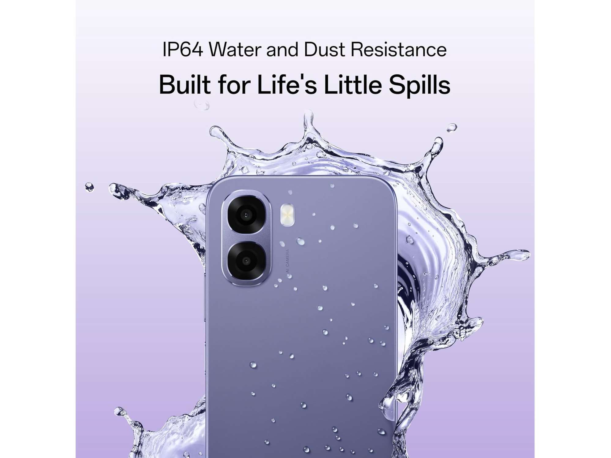 OPPO A6S 5G Smartphone, 4GB RAM, 128GB Storage, Elegant Design - Plum Purple view 2