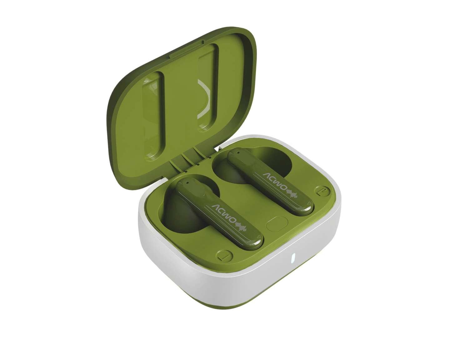 ACwO Decibel, Flagship ANC in-Ear TWS Earbuds, 60Hrs Playtime, Feel The Bass with 13mm Titanized Drivers, 4 Noise Cancellation Mics, Quick Charging - Emerald Green view 2