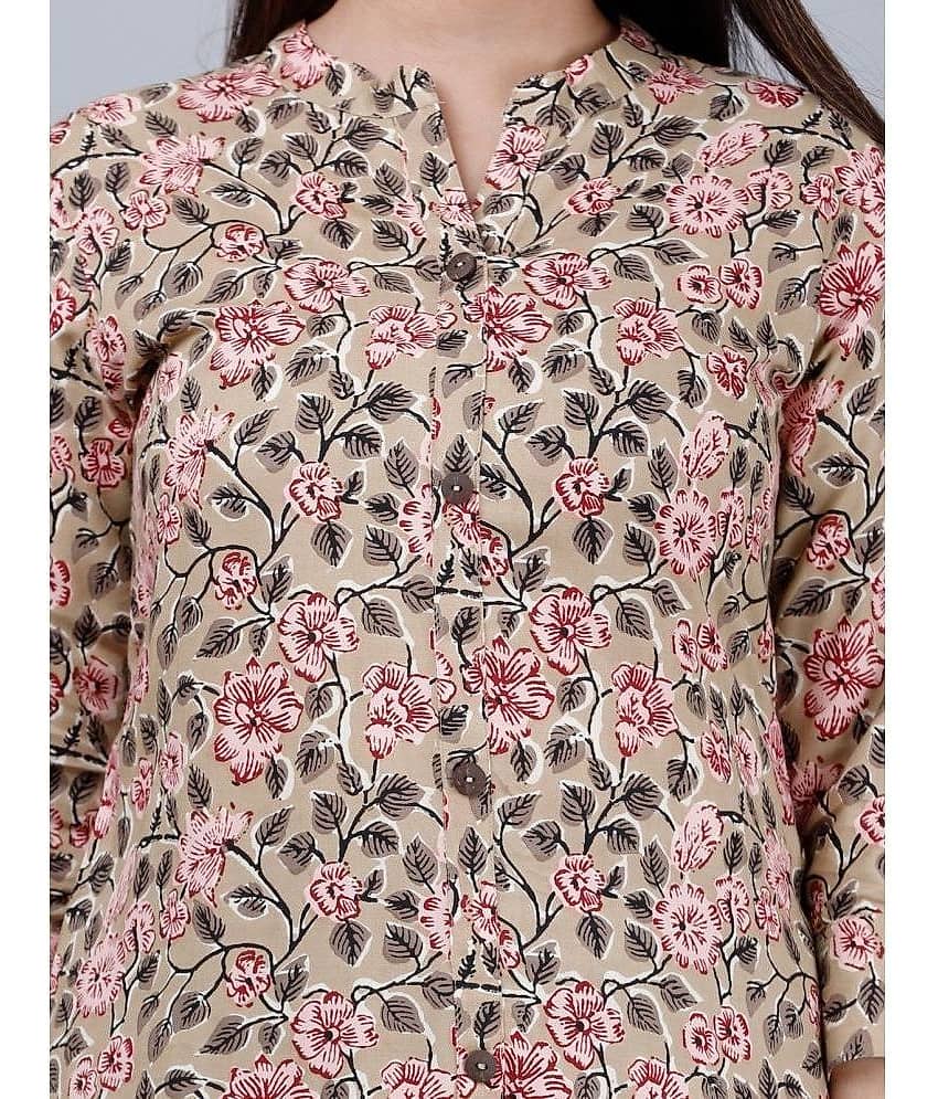 MAUKA - Peach Straight Rayon Women's Stitched Salwar Suit ( Pack of 1 ) view 2
