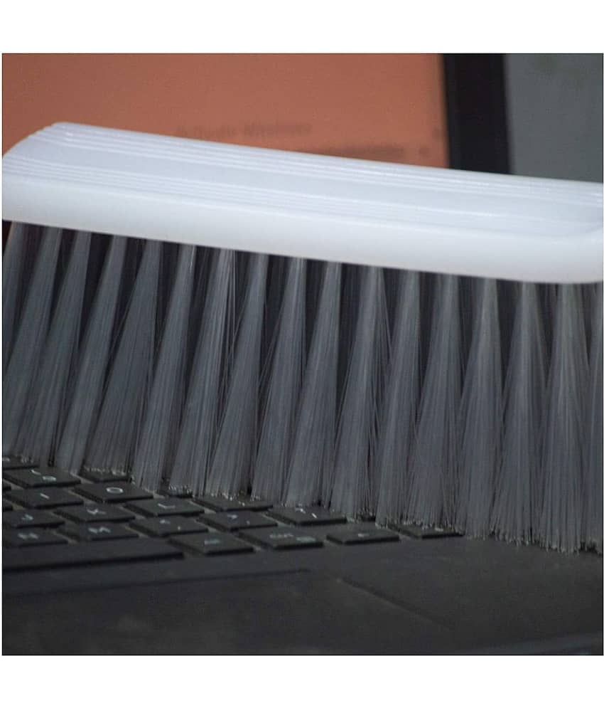 INGENS Combo of Car and Carpet Cleaning Brush and Microfiber Cleaning Cloths,40x40cms 600GSM Highly Absorbent, Lint and Streak Free,Wash Cloth for Car, Window(Pack of 1 Cloth and 1 Brush) view 2