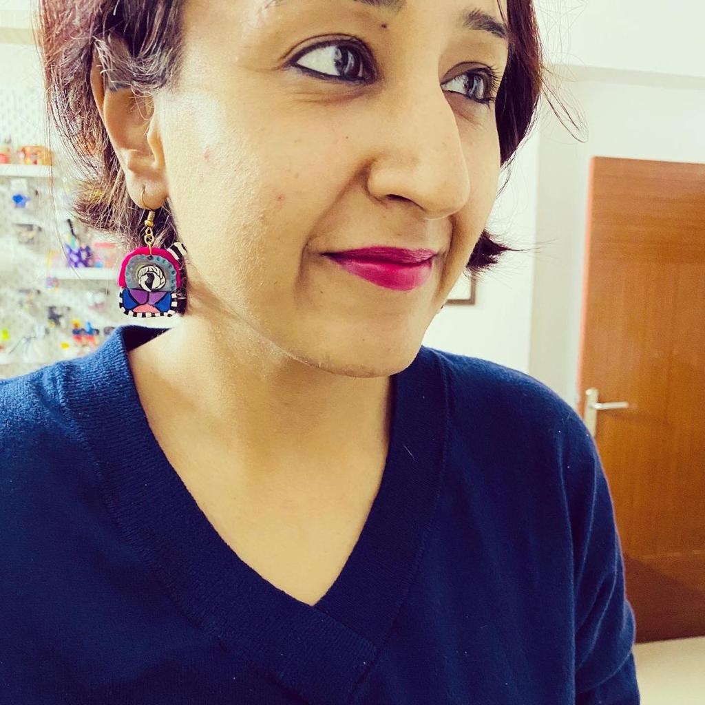 ONE - LIKE - ME Series - CEMY Clay Earrings view 2