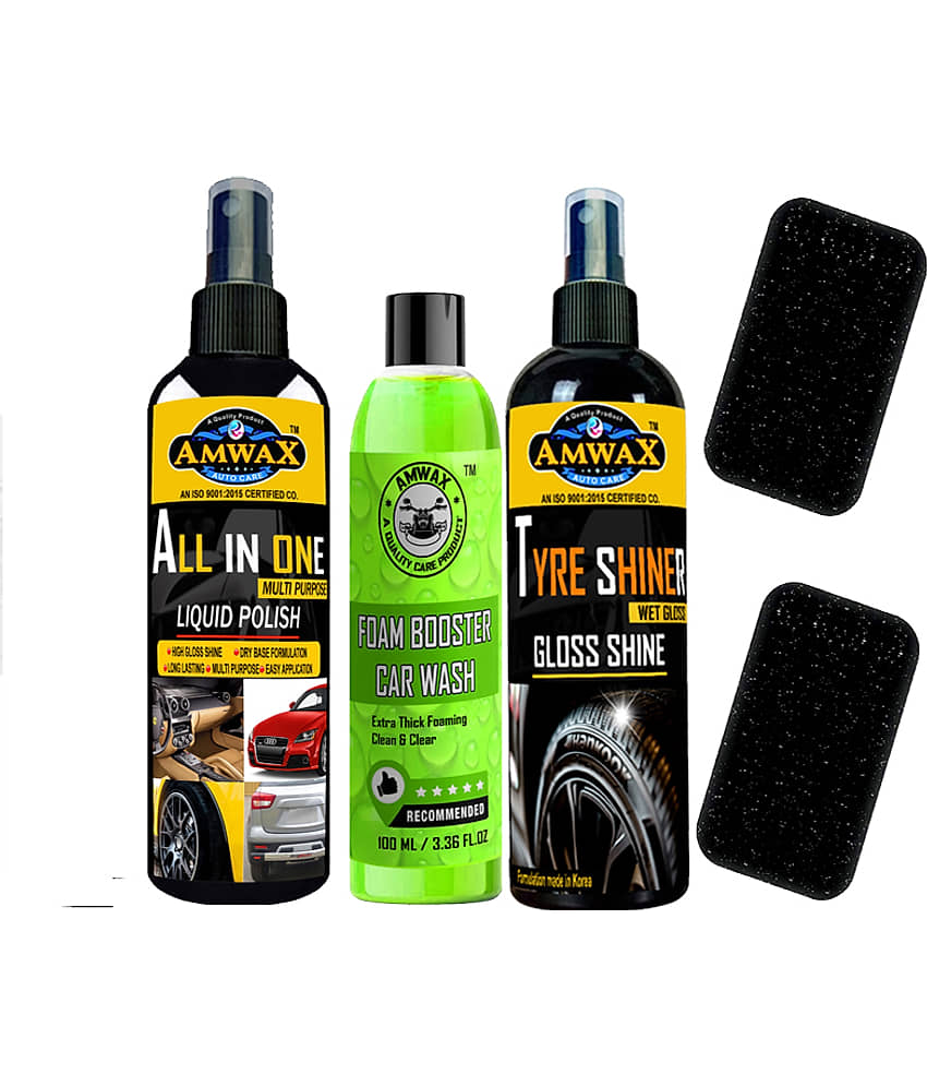 AMWAX - Finishing Metal Polish For All Cars & Motorbikes ( Pack of 6 )
