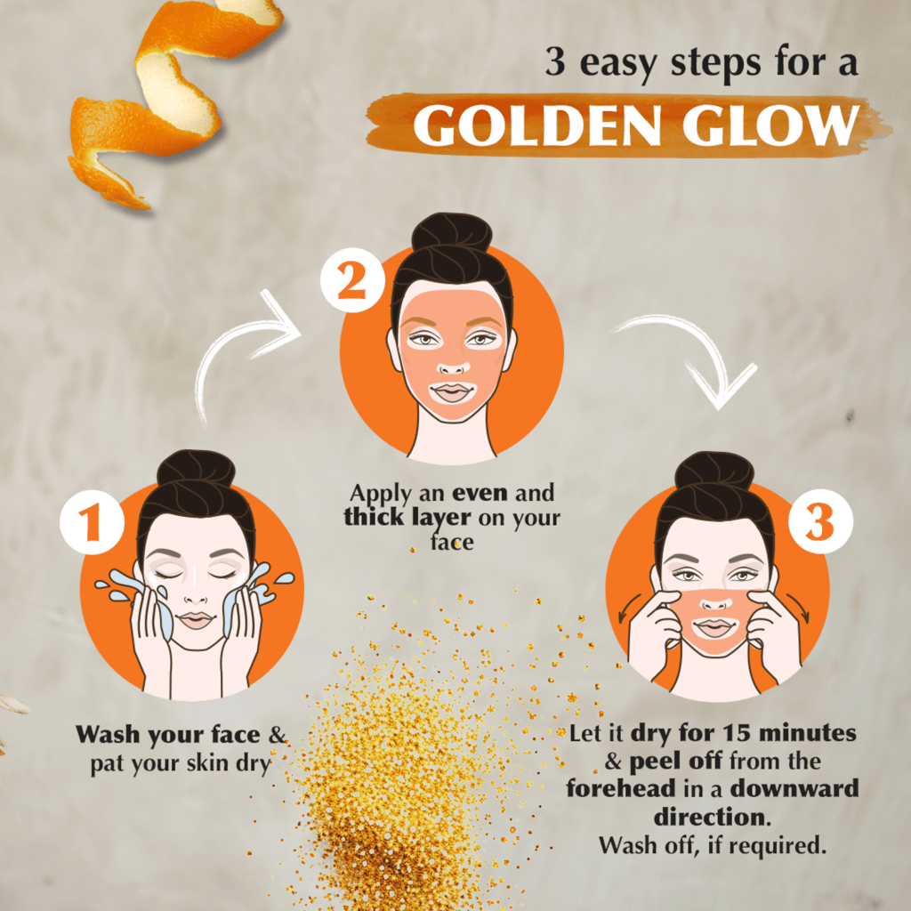 Golden Glow Peel-off Mask 8 gm view 2