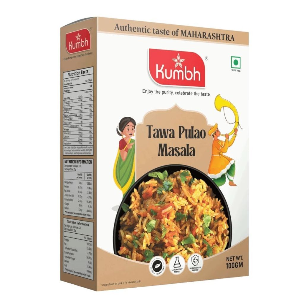 Kumbh Tawa Pulao Masala 100 Gm/Chicken Pulao Masala view 2