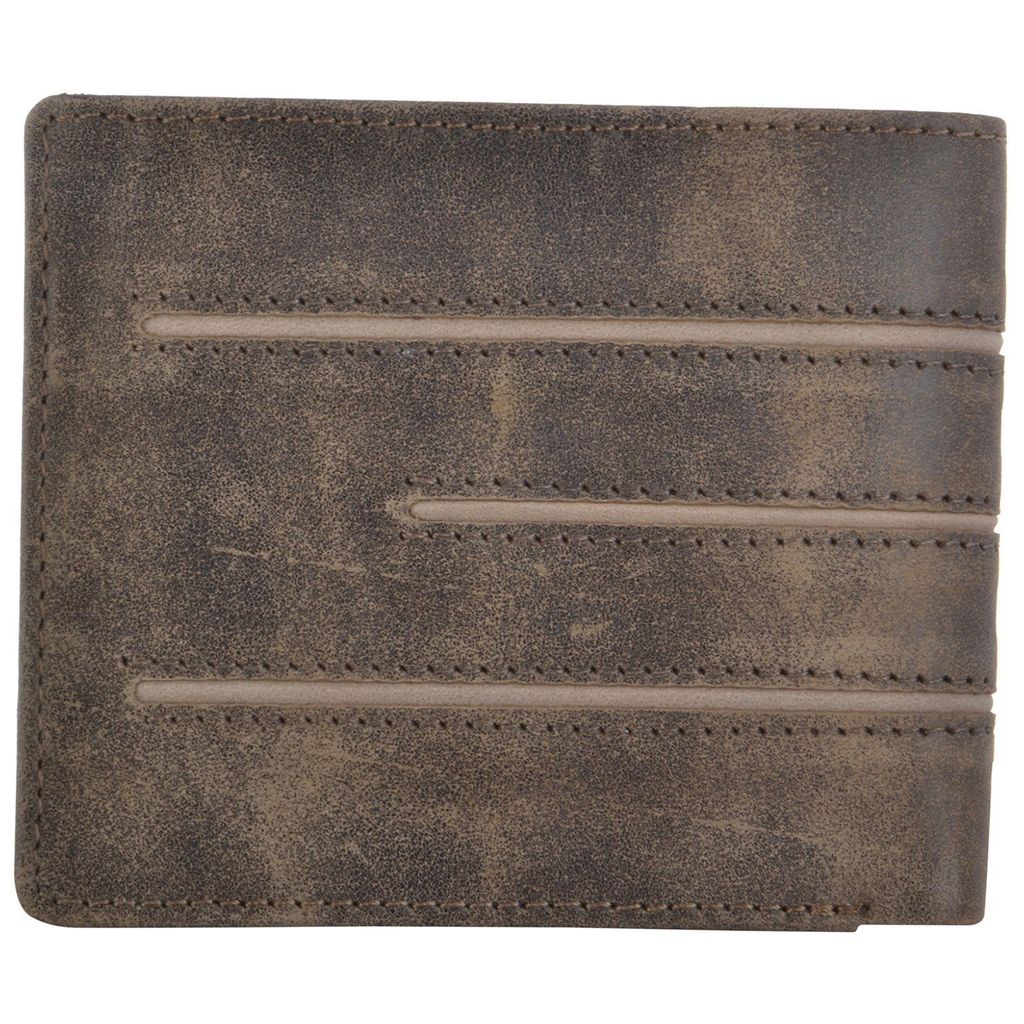 Walletsnbags Liner Leather Mens Wallet Crackle Green/Beige view 2