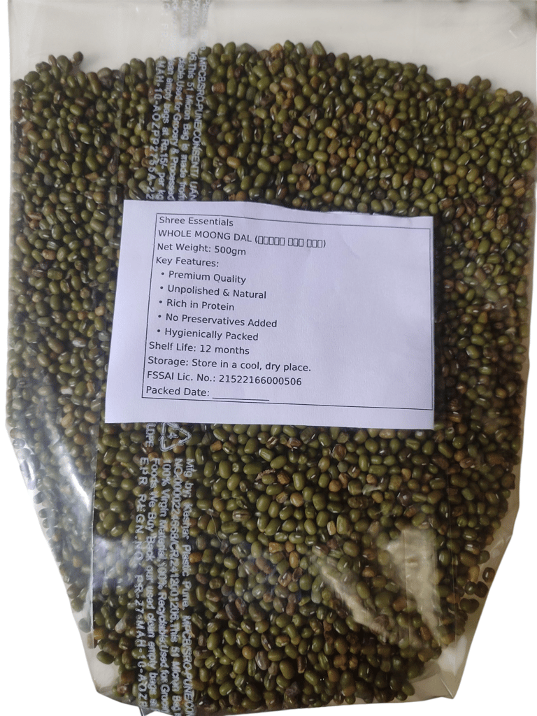 Whole Moong (Green Gram) | Premium Unpolished Pulses | अख्खा मूग view 2