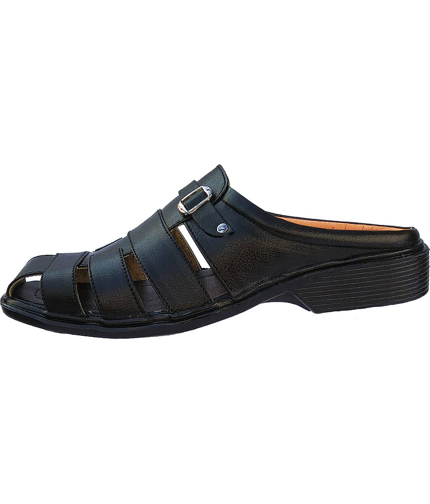 Dream Makers - Black Men's Sandals view 2