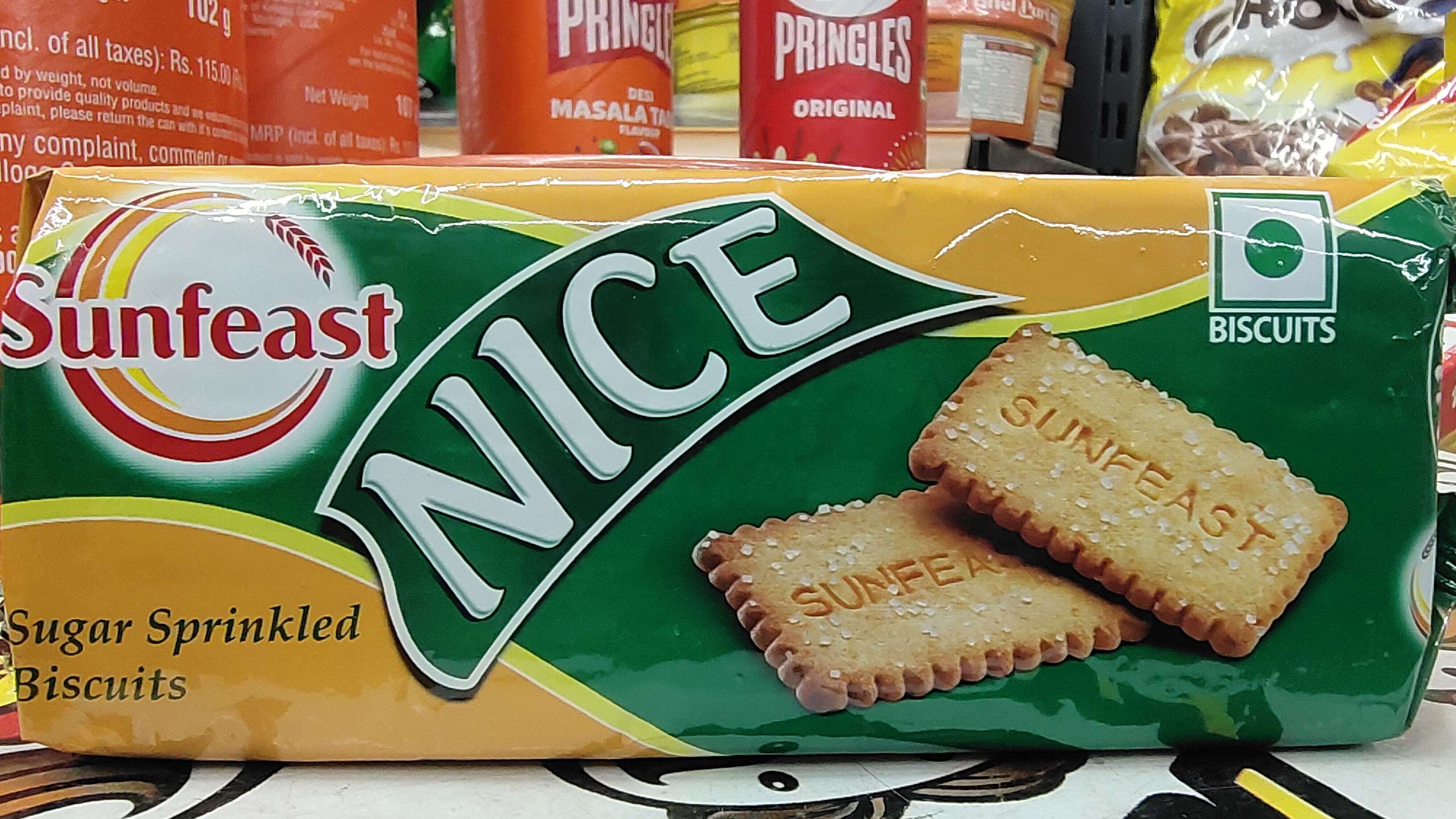 Sunfeast nice sugar sprinkled biscuits
