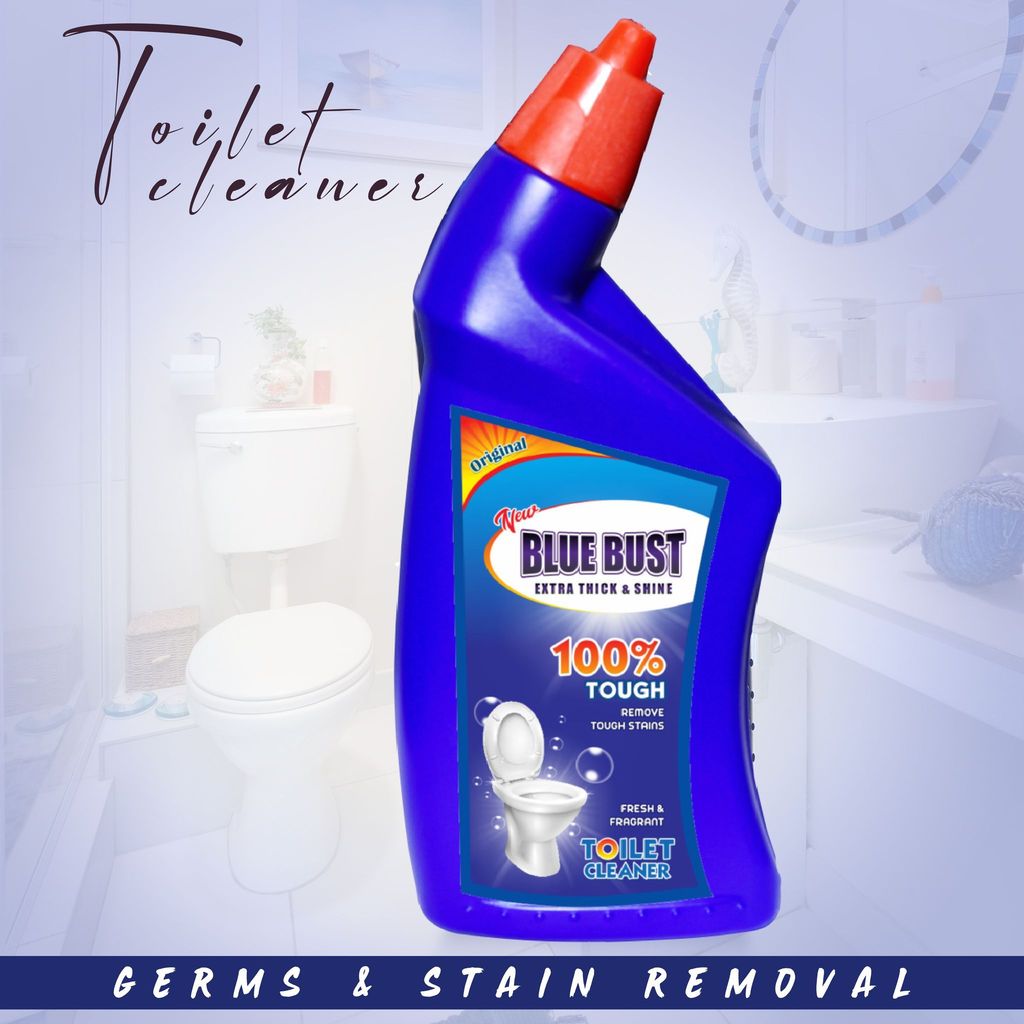 Bluebust Toilet cleaner Liquid 1000ml Pack of 5 view 2