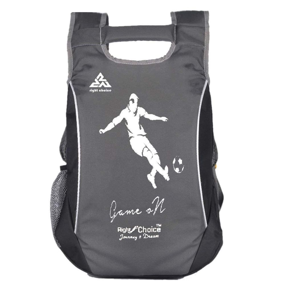 RIGHT CHOICE quality stylish casual backpack daily use unisex typography college bags Football Printed) view 2