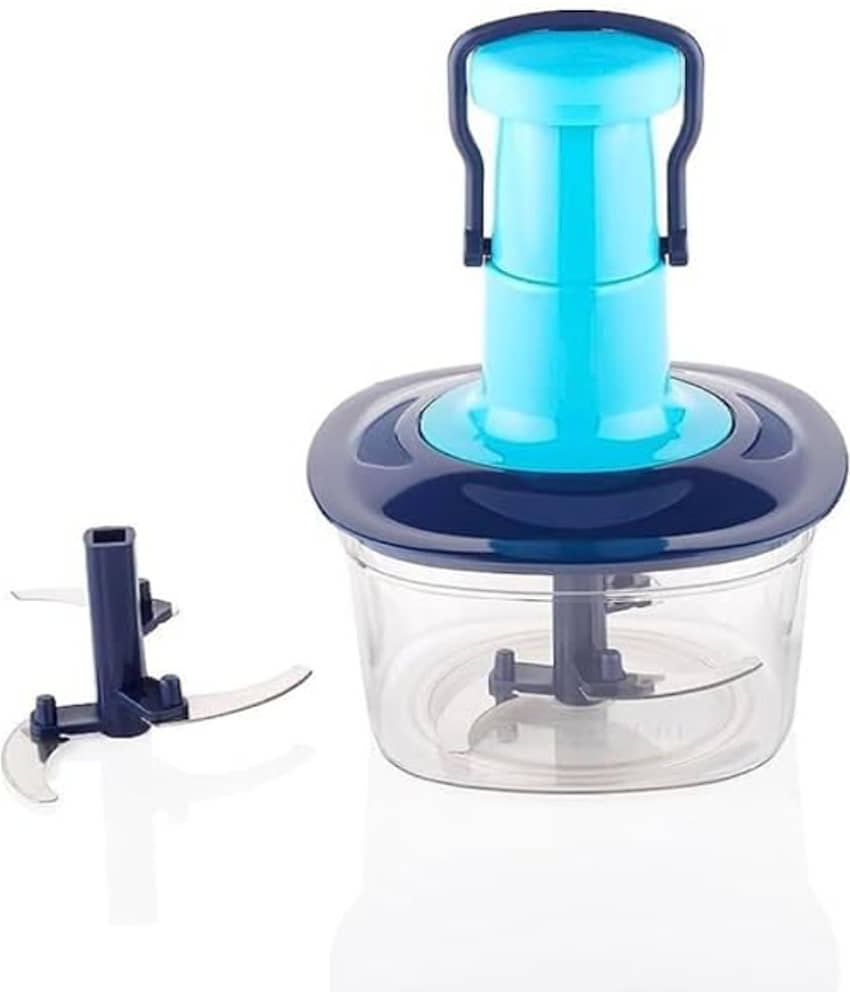 PRAMUKHAM Multicolor Plastic Mannual Chopper 650 ml ( Pack of 1 ) view 2