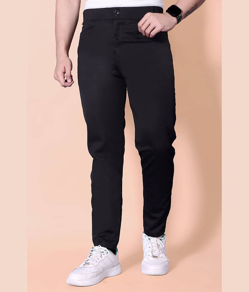 AGRAYYANA Regular Men's Trouser - Black ( Pack of 1 ) view 2