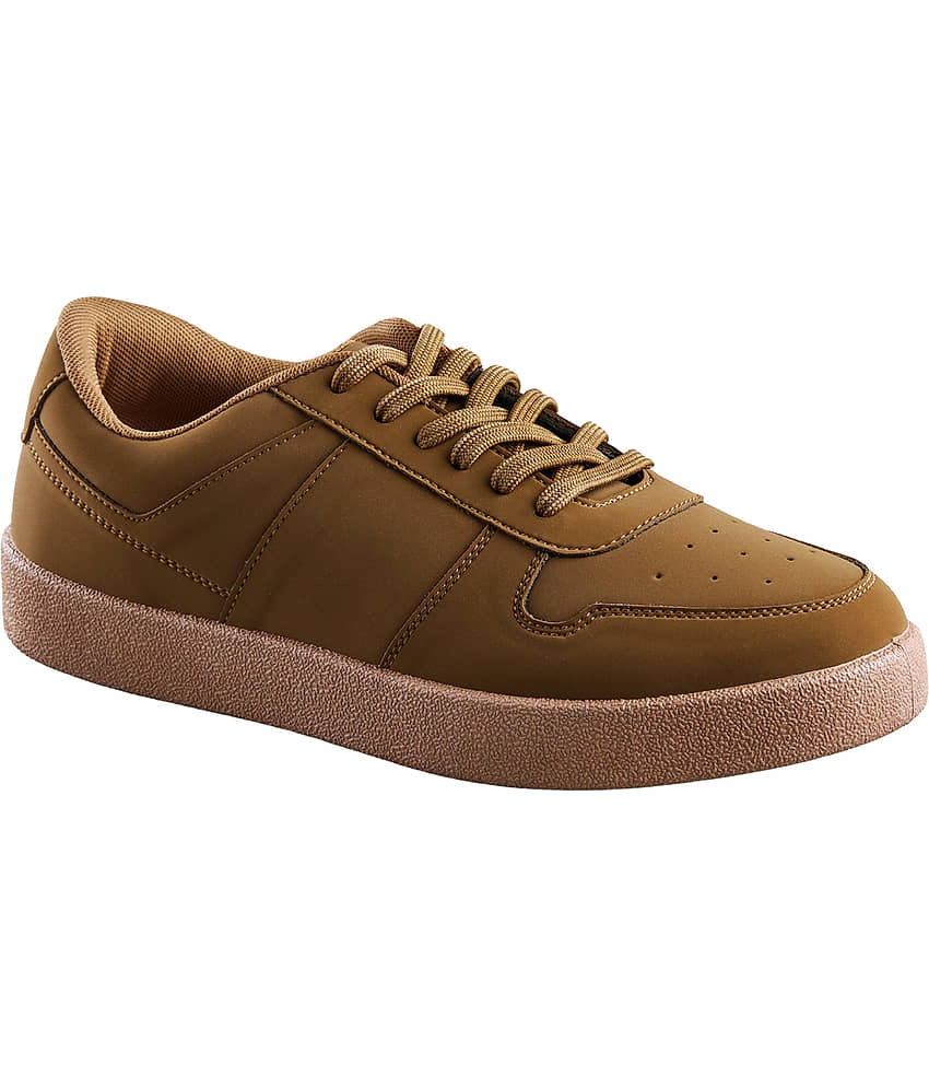 Neemans Tan Men's Sneakers view 2