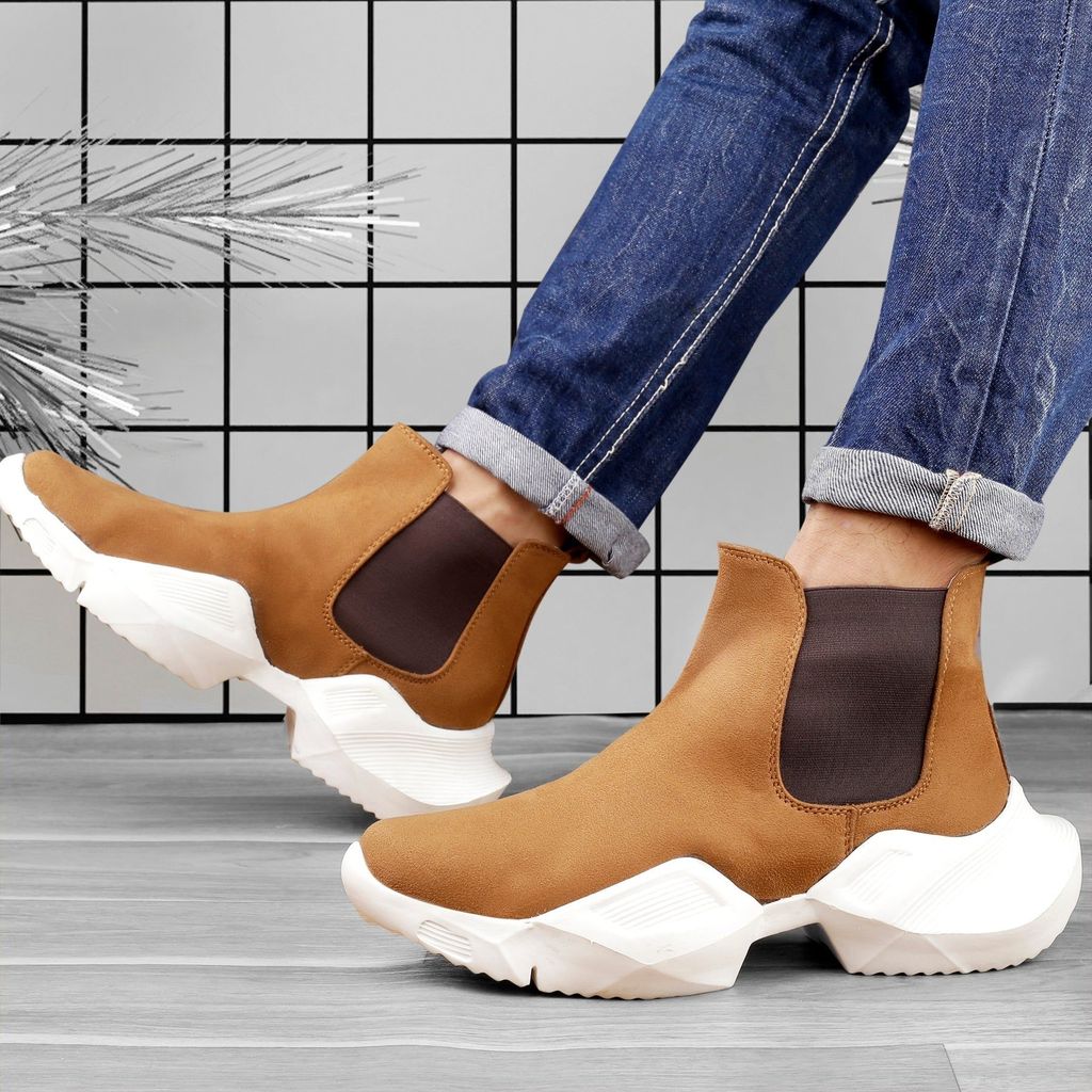 Bxxy's Designer Slip-on Boots For Men view 2