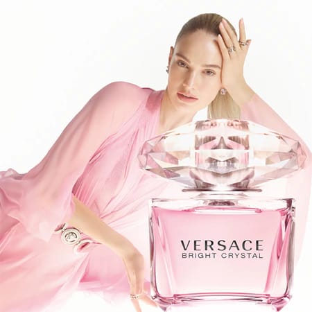 Versace Bright Crystal Perfume for Women – 90ml Eau de Toilette Spray view 2