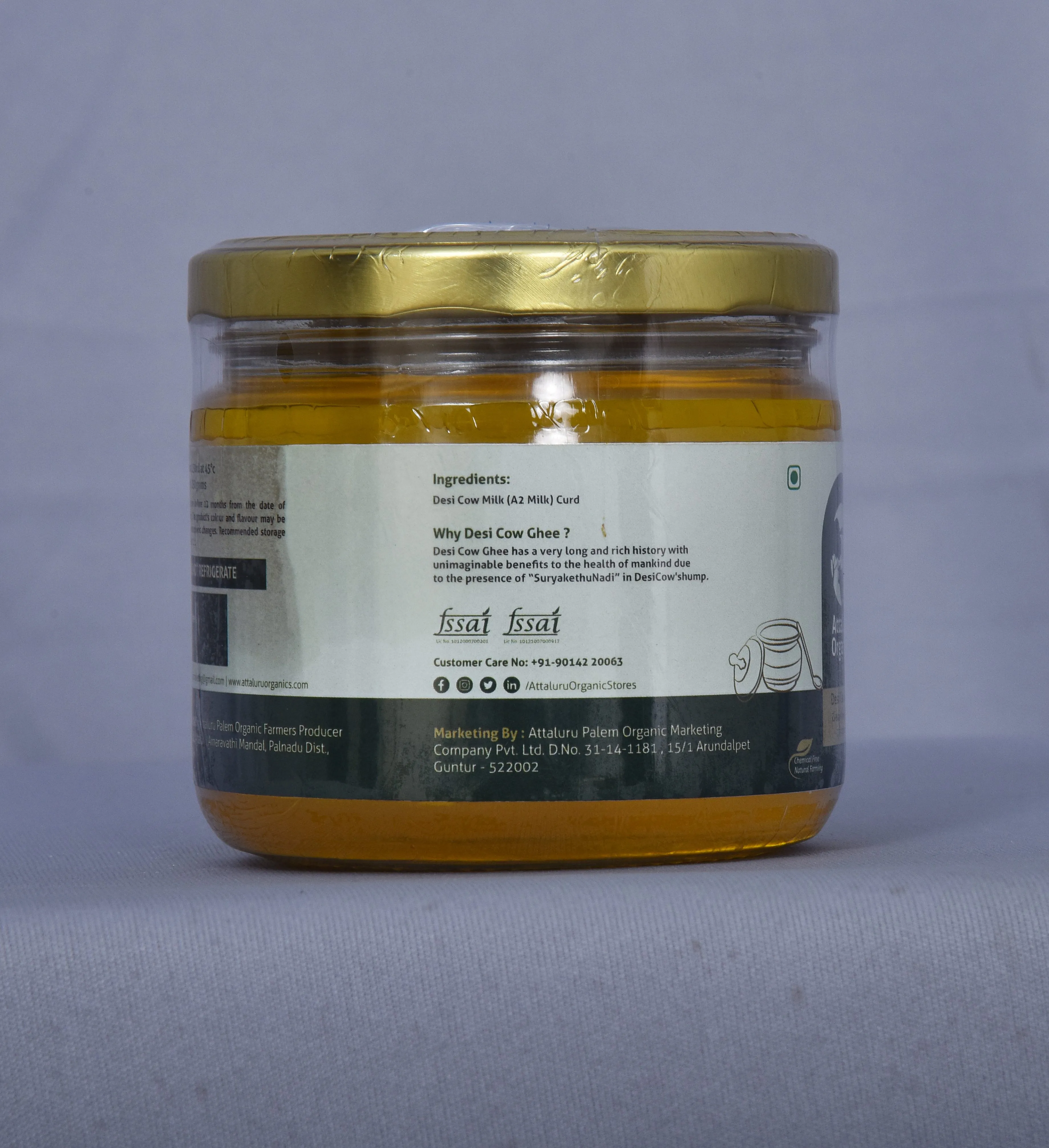 Attaluru Organics Desi Cow Ghee view 2