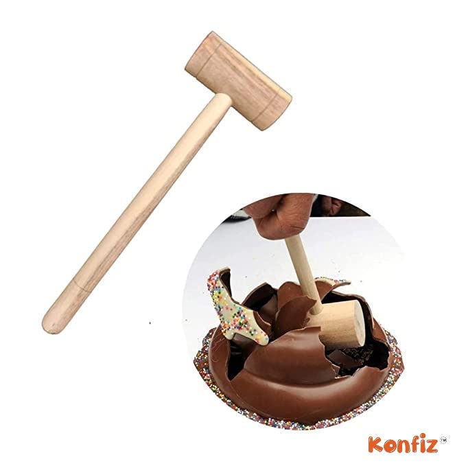 Wooden Cake Hammer, Wooden Mallet For Pinata Cake, Smash Cake view 2