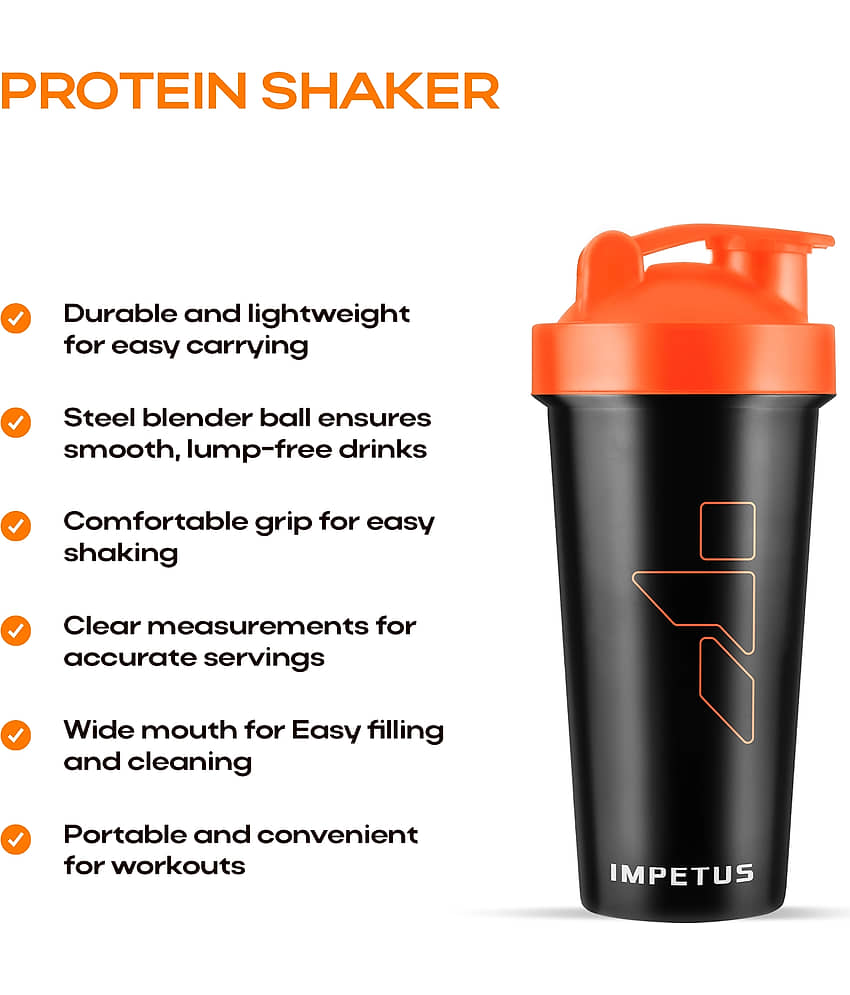 Impetus Polypropylene Black 700 mL Shaker ( Pack of 1 ) view 2