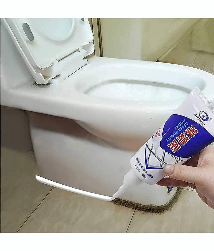Waterproof Tile Gap/Crack/Grout Filler Water Resistant Silicone Sealant for DIY Home Sink Gaps/Tiles Gaps/Grouts Repair Filler Tube For Home, Office, Bathroom, Toilets, Kitchen(180ML) view 2