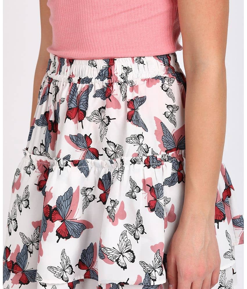 VAHSON - Black Crepe Women's Flared Skirt ( Pack of 1 ) view 2