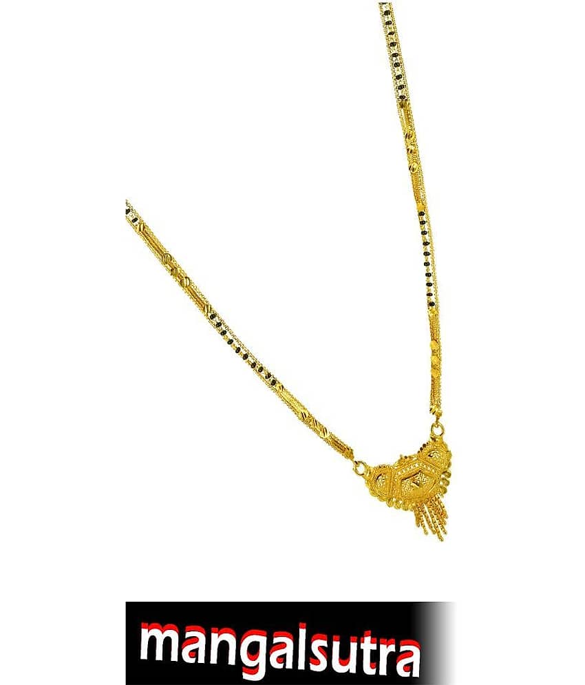 Shankhraj Mall Gold Plated Letest & Designer Mangalsutra For Women-100188 view 2