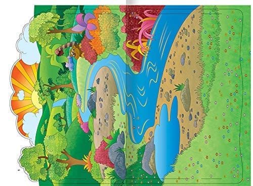 Navneet Model Construction In the Jungle- Wild animals- Stem learning book -3D Paper Models - School Project book- Fun DIY Crafts - Mess Free activities- No Scissors & Glue [Paperback] Navneet view 2