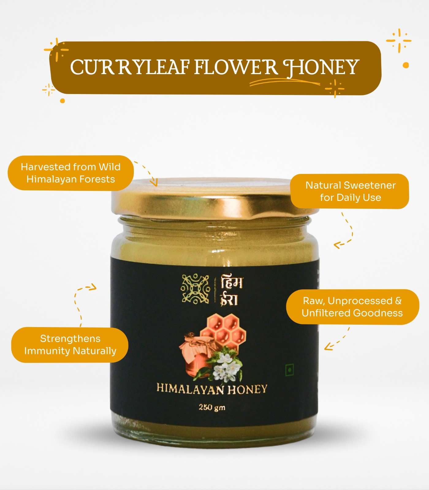 Mix Flora Honey – Pure Himachali Honey view 2