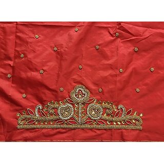 OMSAIFAB Cotton Silk Self Design Blouse Material view 2