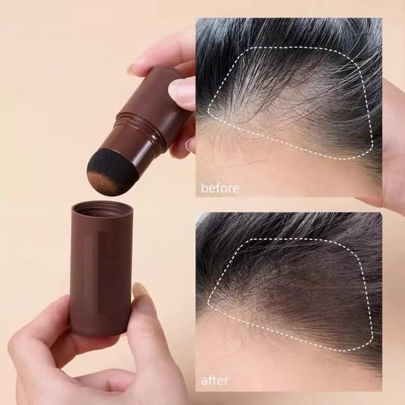 Hairline Shadow Powder Stick – Root Touch-Up & Hair Filler for Men & Women view 2