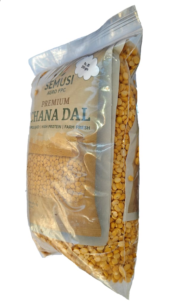 SEMUSI Premium Unpolished Chana Dal 200 gm- High Protein, Farm Fresh view 2