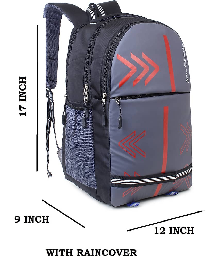 Da Tasche 30 Ltrs Black Laptop Bags view 2