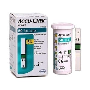 Accu Chek Active 50 Strip + 25 Lancets view 2