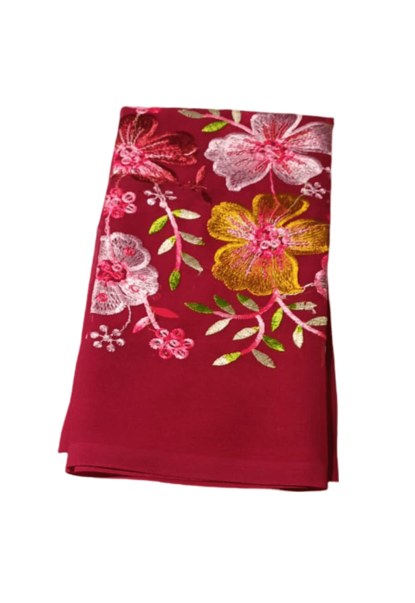 Georgette Saree With Blouse Piece view 2