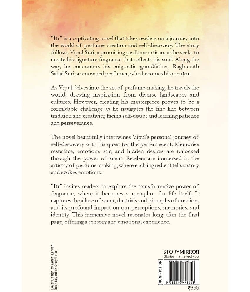 Itr | Perfume Creation, Self-Discovery, and The Art of Allure | Biography of a Perfume Artisan view 2